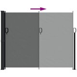  Uvlačna bočna tenda antracit boje 160x300 cm | shoptok.hr