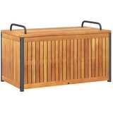  Vanjska kutija za jastuke 85x45x45/53 cm masivno drvo i čelik | shoptok.hr