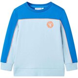  Dječja topla majica jarkoplava i svjetloplava 104 | shoptok.hr