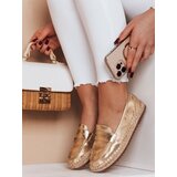 DStreet Mokasyny damskie JUDANA złote | Shoptok.si