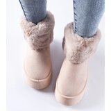 Gemre Pink snow boots adorned with fur Adelfia | Shoptok.si