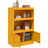 vidaXL Komoda boja senfa 67 x 39 x 107 cm čelični | shoptok.hr