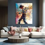  Image MICHAEL JACKSON - Dance energi | 100% originalna akrilna boja | ePonuda.com