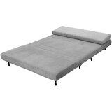 Støraa Svetlo siva raztegljiva sedežna garnitura iz rebrastega žameta 140 cm Mallory – | Shoptok.si