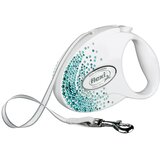 Flexi Glam Splash Ocean M traka 5 m bijela | shoptok.hr