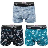 Uomo 3-PACK moške boksarice Palm Escape Cene