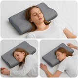  Jastuk s jastukom Siva 60 x 34 x 11 cm Poliester | shoptok.hr