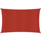 vidaXL Jedro za zaštitu od sunca 160 g/m² crveno 4 x 7 m HDPE | shoptok.hr