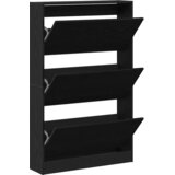  Ormar za cipele Crni hrast 80 x 21 x 125,5 cm Konstruirano drvo | shoptok.hr