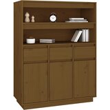  Visoka komoda boja meda 89x40x116,5 c cm od masivne borovine | Eponuda.ba