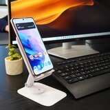  stoni podesivi držač za mobilni i tablet MBS01/WH | ePonuda.com