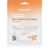 Notino Brightening Bio-Cellulose Face Mask with Vitamin C sheet maska za blistav ten 25 g | shoptok.hr