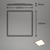 BRILONER 7459-417 - led prigušiva plafonska svetiljka deco LED/24W/230V + daljinski upravljač | Eponuda.com