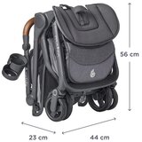 Ergobaby Metro 3 Deluxe kompaktna gradska kolica, Pearl Grey | shoptok.hr