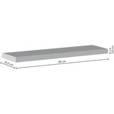  Zidna polica FIXY 80x23,5x3,8 cm mdf/drvo, bijela Cijene