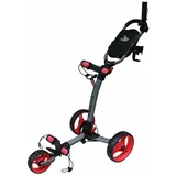 Axglo TriLite Grey/Red Ručna kolica za golf