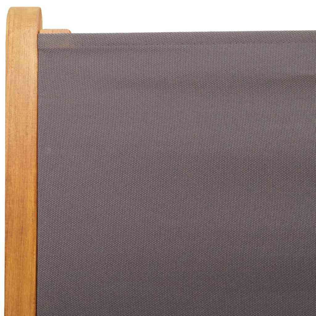  Vrtna garnitura - 7-dijelni vrtni blagovaonski set antracit od tkanine i drva - Antracit Pravokutno 1 | shoptok.hr