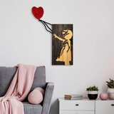 Wallity Zidna dekoracija Banksy - 15-1, 60x83 cm, Crna | Eponuda.ba