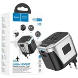 hoco. Punjač kučni, univerzalni, EU/UK/US/AU, 2 x USB,2.4 A – AC5 Level | Eponuda.ba