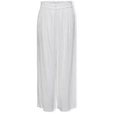Only Noos Tokyo Linen Trousers - Bright White Bijela