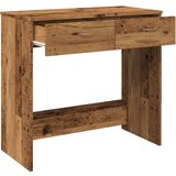  Radni stol boja starog drva 80 x 40 x 75 cm konstruirano drvo | shoptok.hr