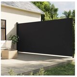 vidaXL Bočna tenda na uvlačenje crna 220 x 500 cm | shoptok.hr