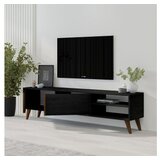 Hanah home tv polica benoit wood black | ePonuda.com
