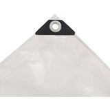 CERADA Zaščitna ponjava 650 g/m² 4x7 m bela | Shoptok.si