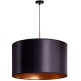  Duolla - Visilica na sajli CANNES 1xE27/15W/230V prečnik 50 cm crna/bakarna | Eponuda.com