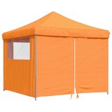 Šator za svadbe - šator za zabave Narančasta 292 x 292 x 315 cm Oxford tkanina | shoptok.hr