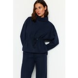Trendyol Sweatshirt - Dark blue - Regular fit Cene
