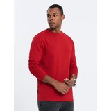 Ombre Men's unprinted longsleeve - red Cene