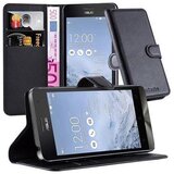 Cadorabo Ohišje, združljivo z Asus ZenFone 5 2014 v oksidna črna - Zaščitni ovitek z magnetnim zapiranjem, stoječo funkcijo in režo za kartice, (20557679) | Shoptok.si