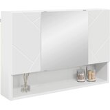  Ogledalo ormar Zidne Bijelo 80 x 17 x 55 cm Konstruirano drvo | shoptok.hr
