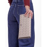 Vuch Clutch torbica Emeroo Intrecciato Beige, 13 x 28 cm Slike