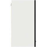  Crni hrastov viseći ormar 60x31x60 cm od konstruiranog drva | shoptok.hr