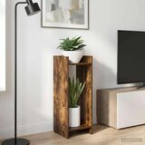  Stalak za biljke s policom 2 pcs Dimljeni Hrast 30 x 30 x 80 cm | shoptok.hr