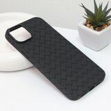  Torbica weave case za iphone 14 plus 6.7 crna Cene