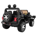  Licenciran avto na akumulator Jeep Wrangler Rubicon 4x4 - črn | Shoptok.si