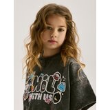 Reserved GIRLS` T-SHIRT - tamnosivo | shoptok.hr