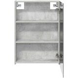 Kupaonski ormar s ogledalom Betonski sivi 50 x 14,5 x 70 cm | shoptok.hr