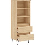  Visoka komoda hrasta sonome 40x36x110 cm od konstruiranog drva | shoptok.hr