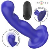 Intense Shorty Vibrator with Suction Cup & Remote Control Blue Cene