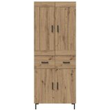  Highboard 2 kom. Umjetnički hrast 69,5 x 34 x 180 cm Slike