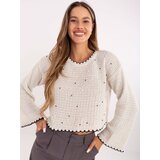 RUE PARIS Sweater-CLM-SW-1901.92-ecru | Shoptok.si