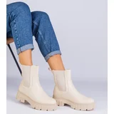 D/CEO marka niezdefiniowana Black cowboy boots on the block heel Abigail