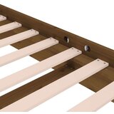  Posteljni okvir medeno rjav iz trdnega lesa 75x190 cm 2FT6, (20646858) | Shoptok.si
