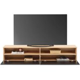 Modern Living Tv-element Otis, Črna, Barva Hrasta | Shoptok.si
