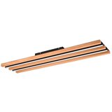  Crna/u prirodnoj boji LED stropna svjetiljka s mogućnosti zatamnjivanja 6x80 cm Fontana – | shoptok.hr