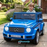  Licencirani Mercedes G500 na akumulator (Meke gume) 289 - Plavi | Eponuda.com